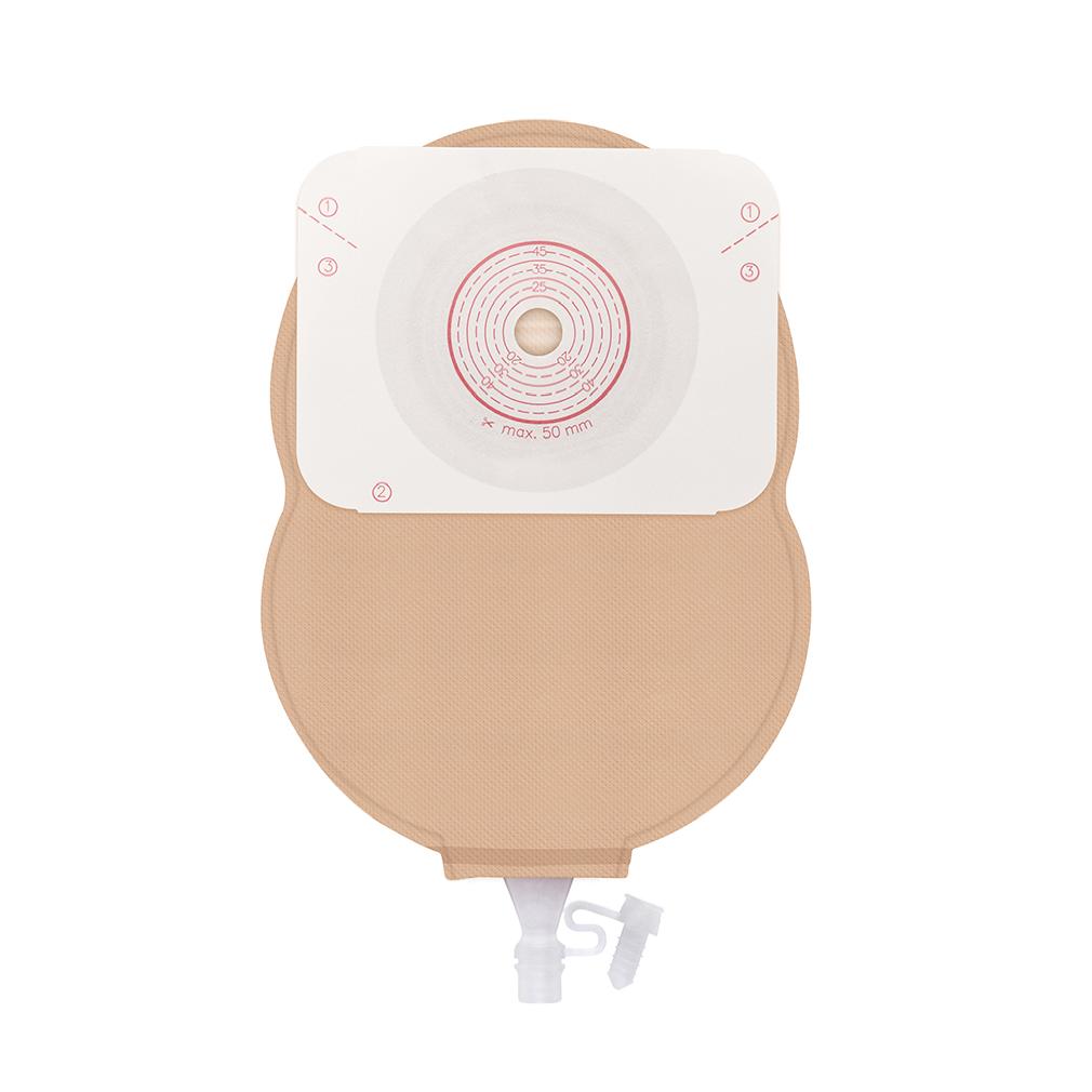 STOMOCUR einteilge Urostomieversorgung | Safe MicroSkin | 13-50mm | 30 Stück