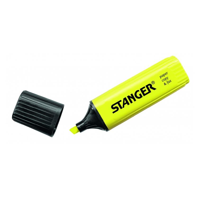 Textmarker Stanger | gelb | fluorescent