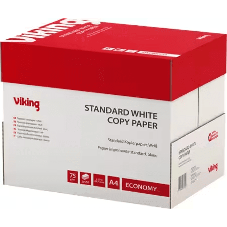 Druckerpapier Economy DIN A4 | 80g/m² | weiß | 500 oder 2500 Blatt