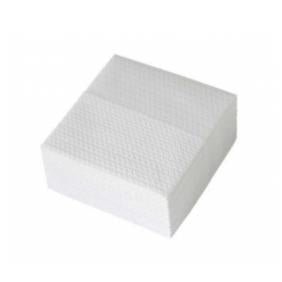 Einweg Wischtuch | Airlaid Tagin | 30 x 33 cm | weiß | 20x 30 Tücher