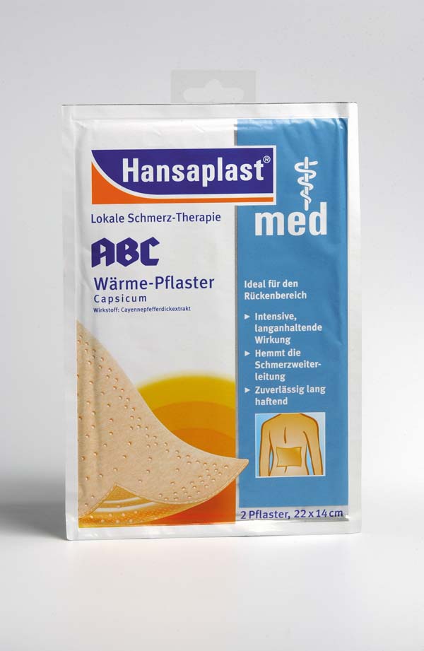 HANSAPLAST ABC Wärmepflaster 2 Stück | 14 x 22cm
