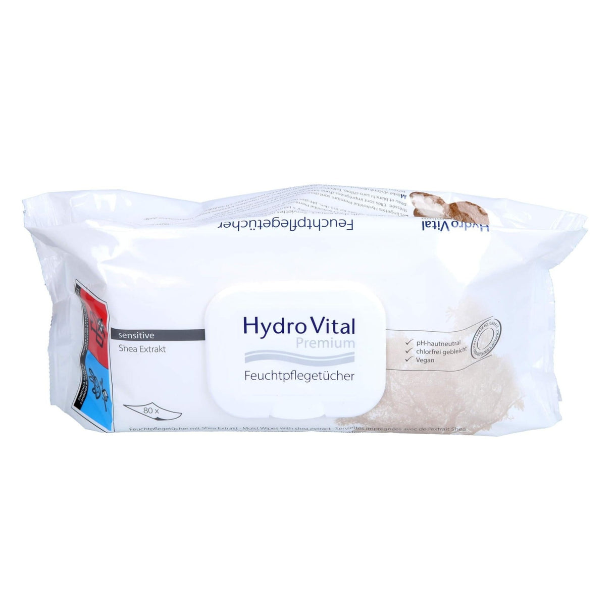 HydroVital Premium Feuchtpflegetücher | 80 Stück
