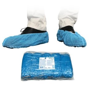 MaiMed® Cover ABS Schuhüberzieher blau – rutschhemmend, 40 cm - Beutel á 50 Stück
