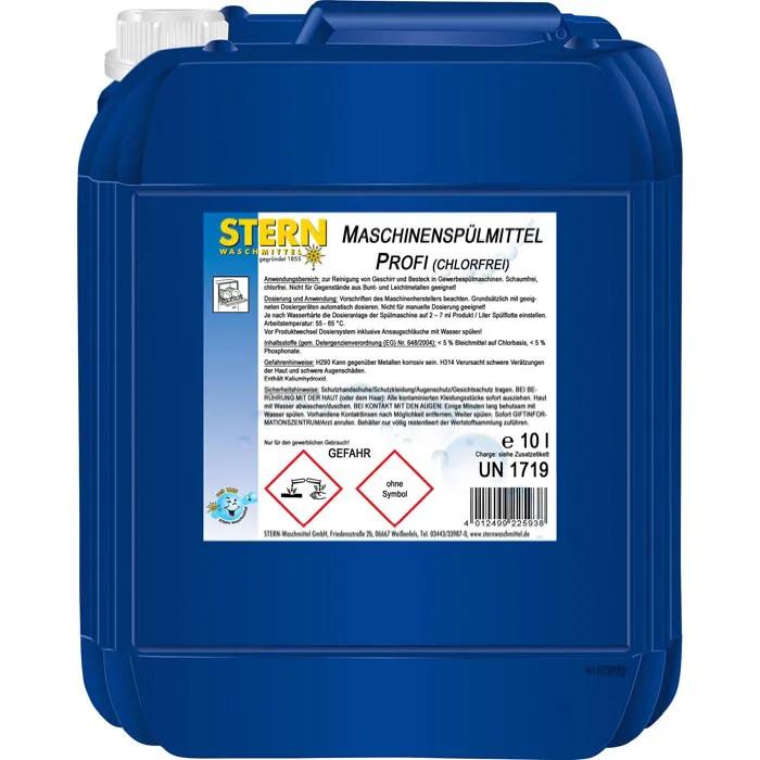 Maschinenspülmittel Profi 10L chlorfrei | Gewerblicher Geschirrreiniger | Profi Spülmittel