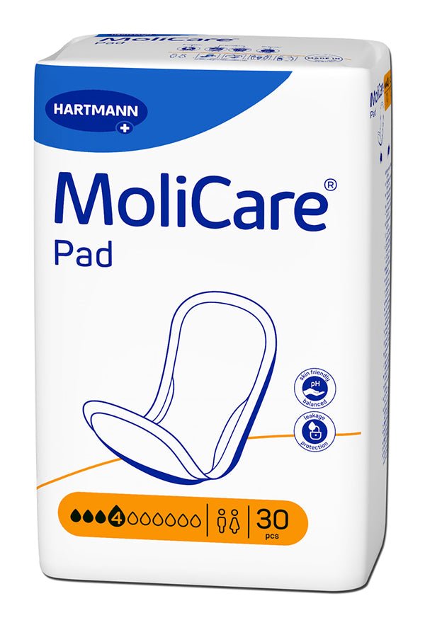 MoliCare Pad | Anatomisch geformte Einlage | 2, 3, 4 Tropfen
