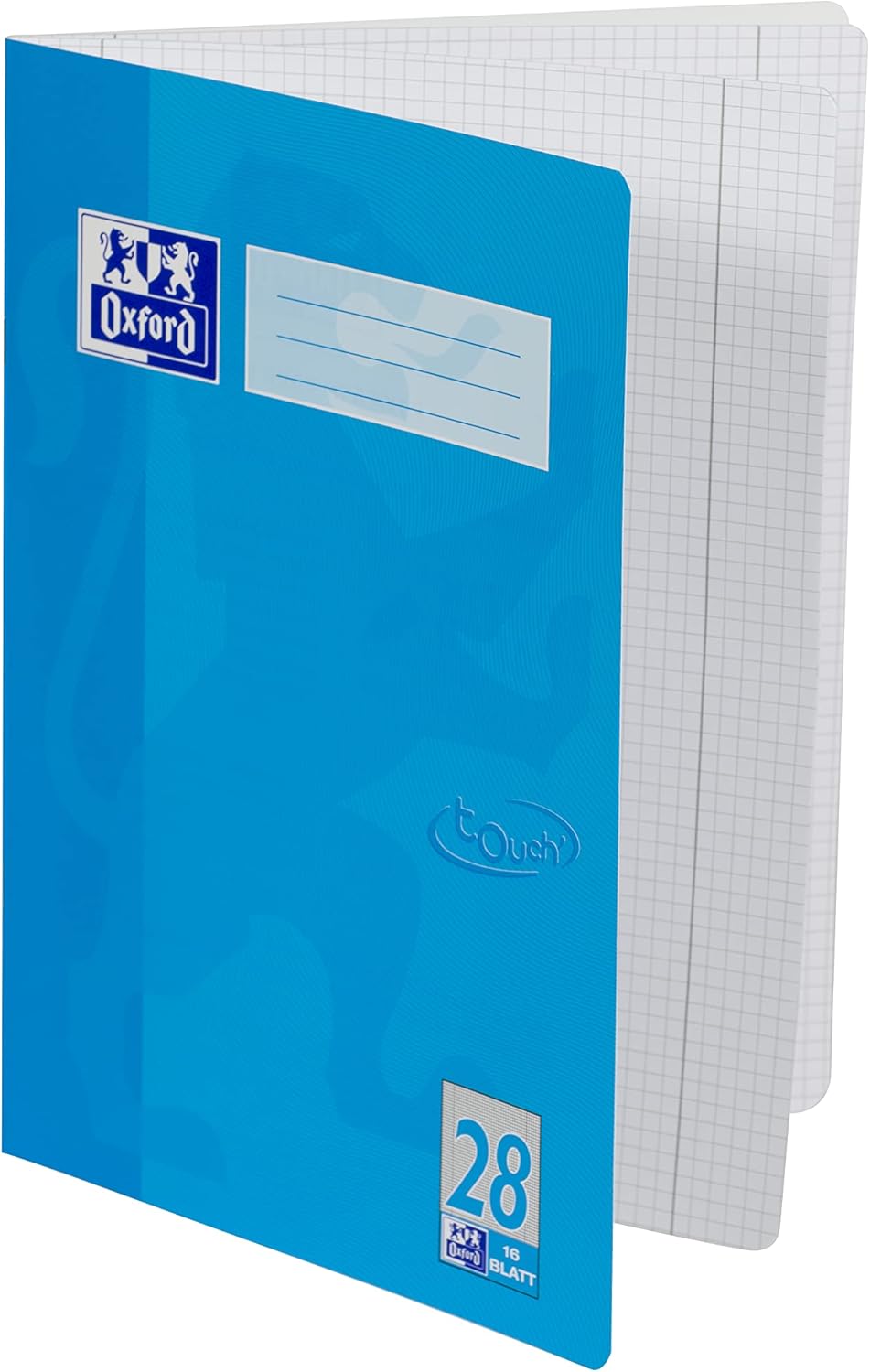 Oxford Touch Schulheft A4 16 Blatt Optik Paper mit abgerundeten Ecken - verschiedene Ausführungen