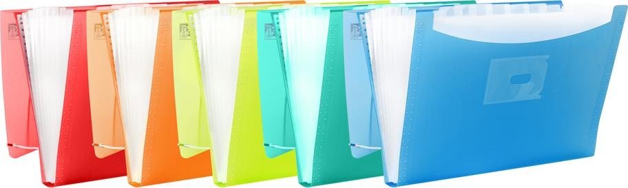 Oxford "URBAN" Fächermappe DIN A4+ mit mehreren Fächern - verschiedene Ausführungen