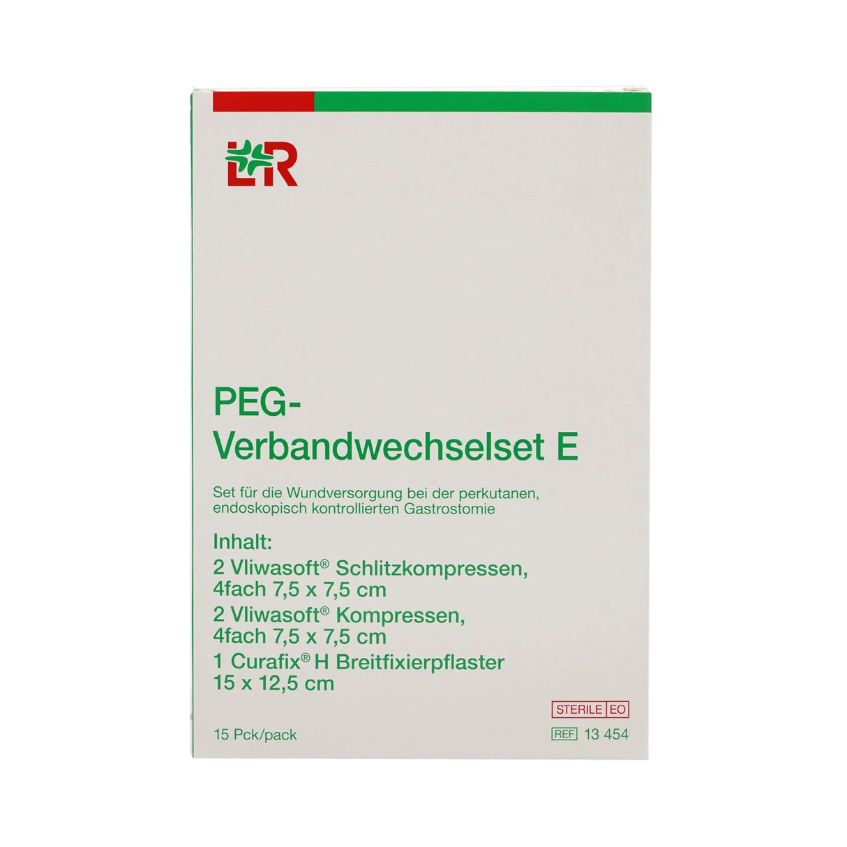 PEG Verbandwechsel Set E | 15 Stück