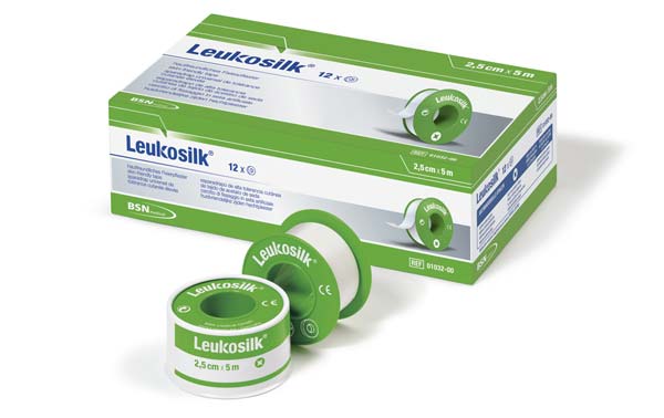 Rollenpflaster, Leukosilk 1,25cm x 5m- 1Rolle