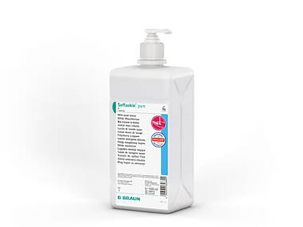 Softaskin pure Waschlotion 1000ml Flasche mit Dosierpumpe