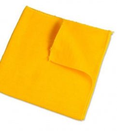 Staubtuch | Poliertuch | 35 x 35cm | gelb