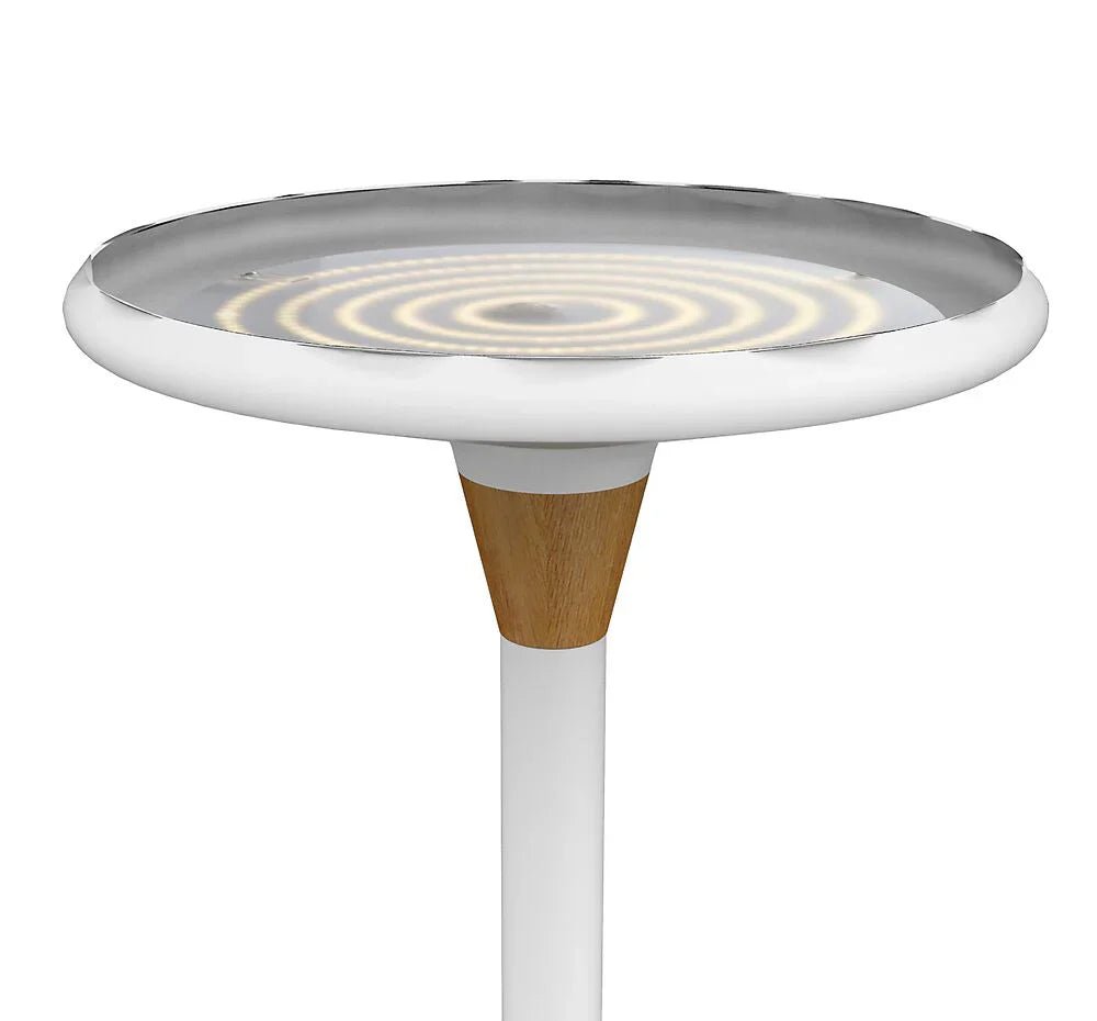 Unilux BALY BAMBOO LED-Deckenfluter weiß-bambus, dimmbar