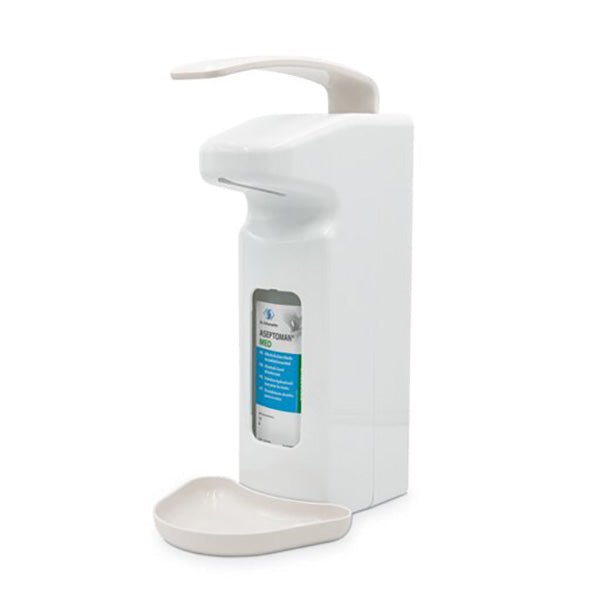 Wandspender mit Armhebel | SPE 500 / SPE 1000 | Kunststoffgehäuse | 500ml oder 1000ml | Eurospender-Flaschen