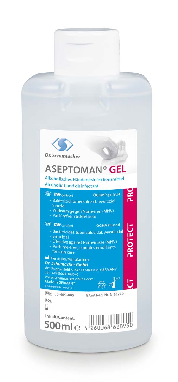 ASEPTOMAN® Gel Händedesinfektion | Dr. Schumacher