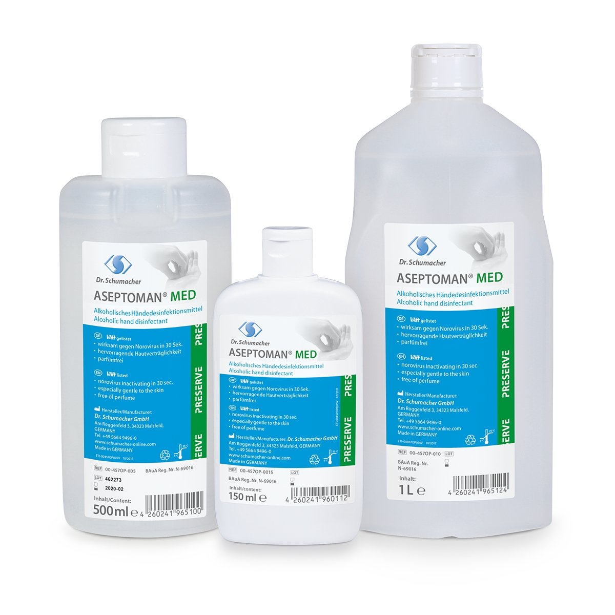 ASEPTOMAN® MED Händedesinfektion | Dr. Schumacher