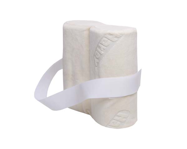 Beinzwischenpolster - Fleecewoll-Bezug - 28 x 28 x 11 cm.