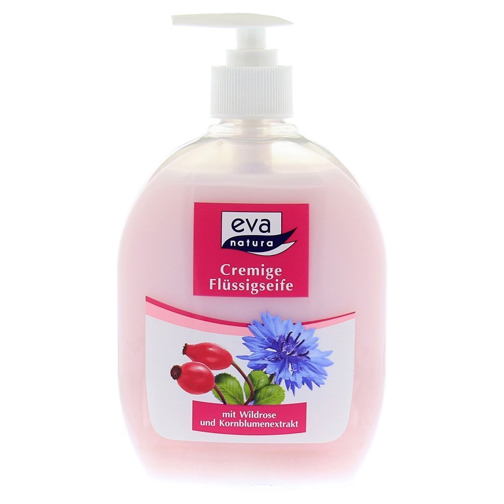 Cremige Flüssigseife Eva Wildrose, 500ml
