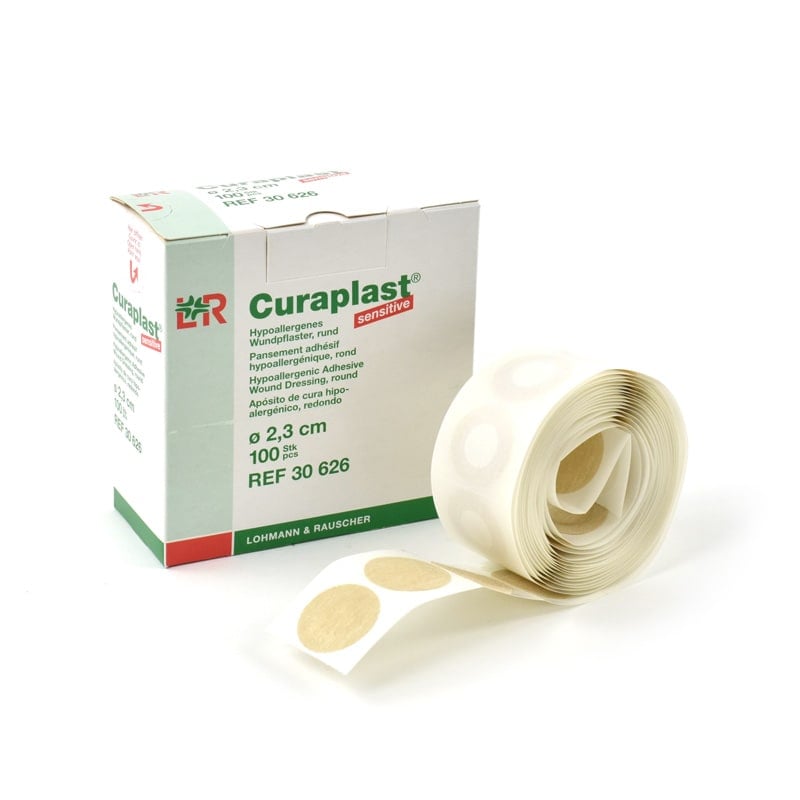 Curaplast Strips sensitiv rund 23 mm