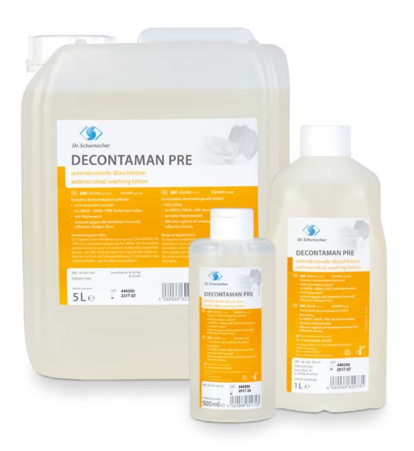 DECONTAMAN Pre Wash antimikrob.Waschlotion