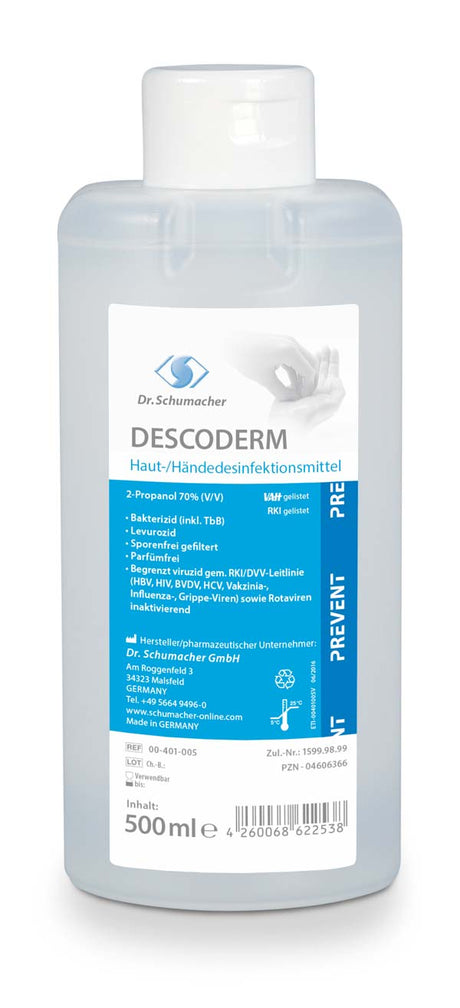 DESCODERM | Hände- und Hautdesinfektion