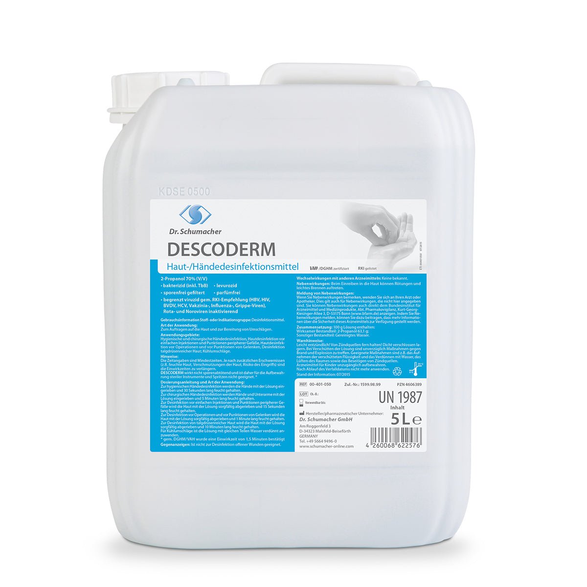 DESCODERM | Hände- und Hautdesinfektion