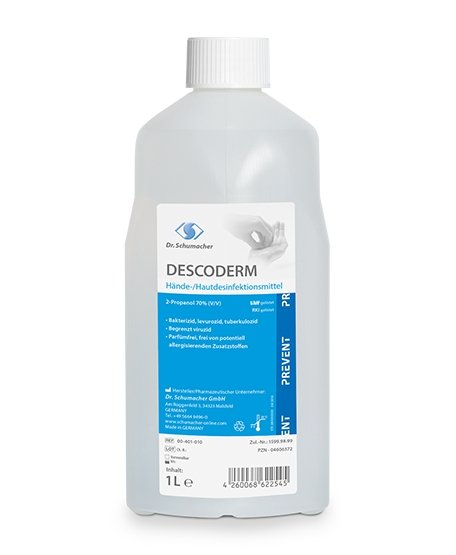 DESCODERM | Hände- und Hautdesinfektion