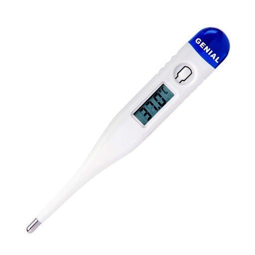 Digitales Fieberthermometer blau