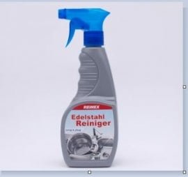 Edelstahlreiniger mit Sprühpistole 500 ml