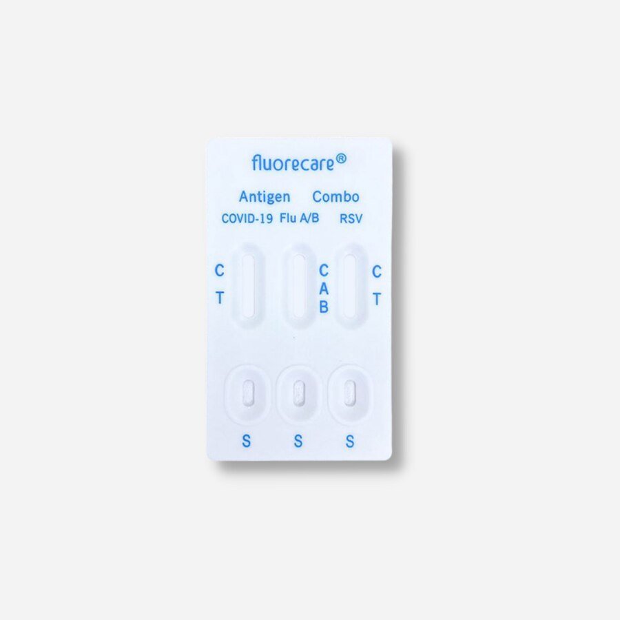 Fluorecare SARS-CoV-2 / Influenza A/B / RSV Kombi Selbsttest, 1 Stück