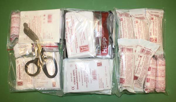 Füllsortiment Erste Hilfe Box