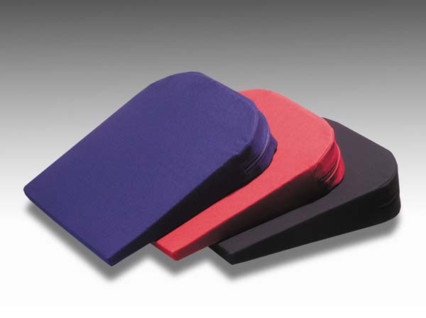 Keilkissen halbrund - blau