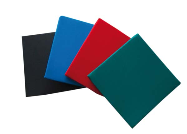 Keilkissen | Maße: ca. 37 x 37 x 7/1 cm | hellblau