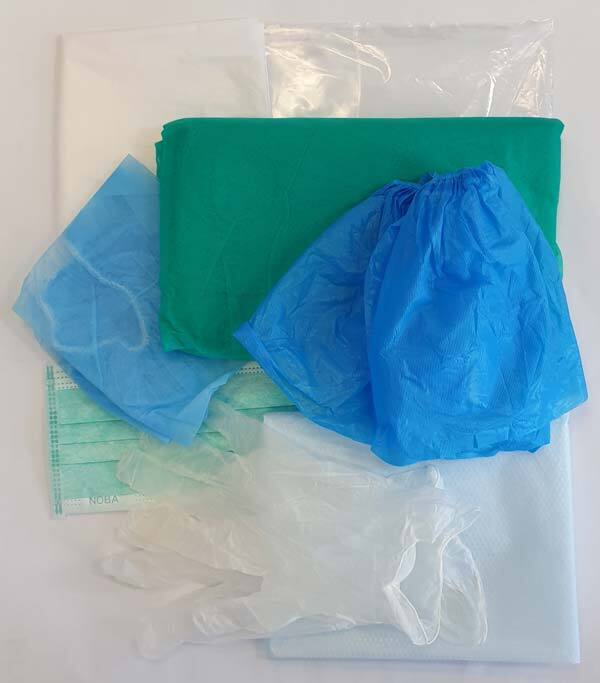 MRSA Eindämmungs Set unsteril