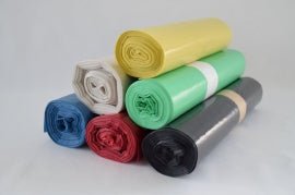 Müllsack transparent