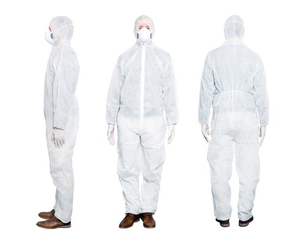 Overall aus Polypropylen-Vliesstoff 1 Stück