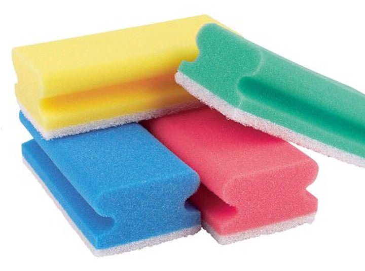 Scheuerschwamm / 1 Stück / verschiedene Farben