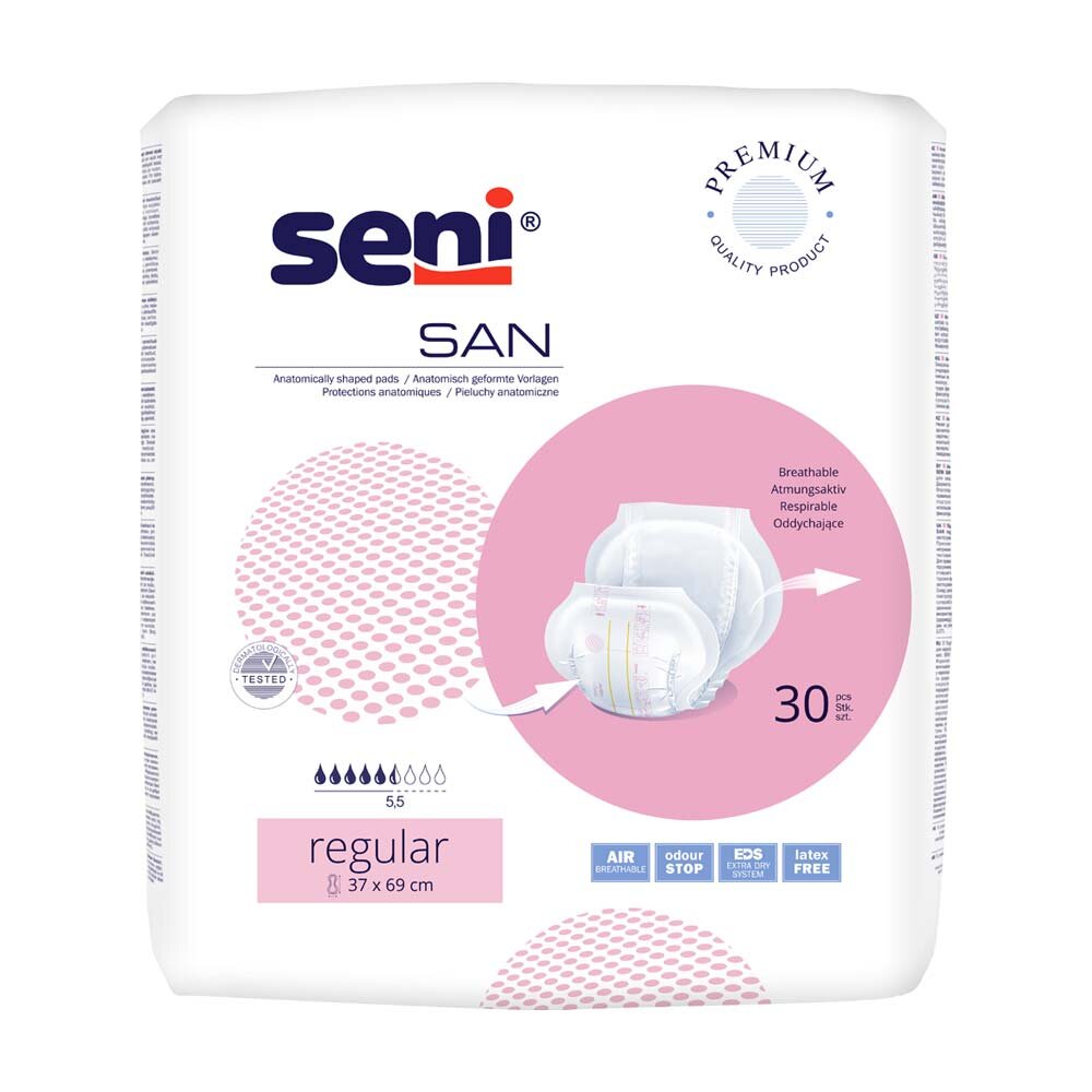 Seni San Regular | Vorlage | 1 Packung á 30 Stück