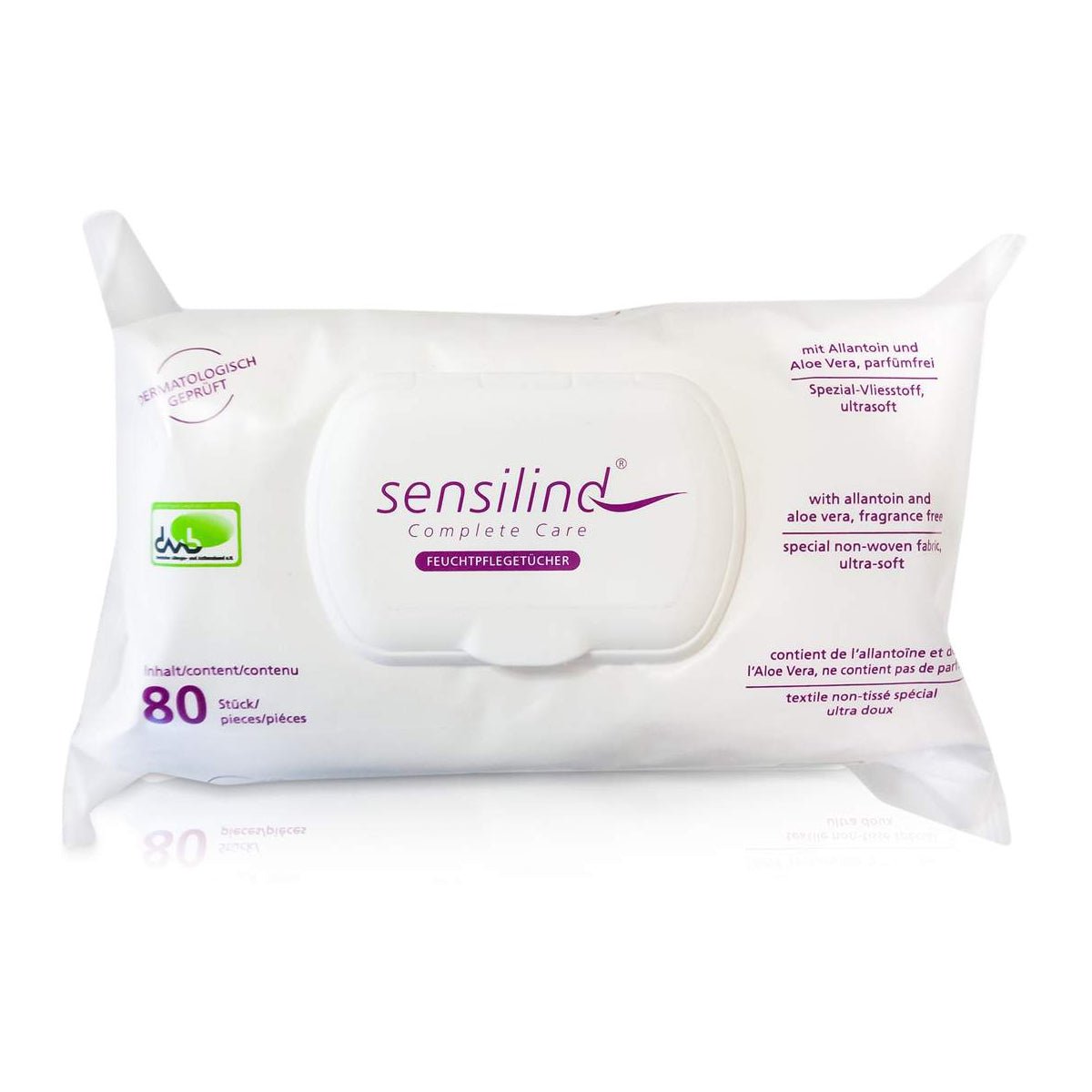 Sensilind Feuchtpflegetücher 80 St/Pk.