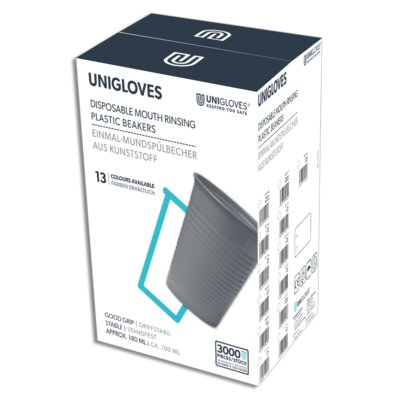 UNIGLOVES MUNDSPÜLBECHER - 3000 Stück