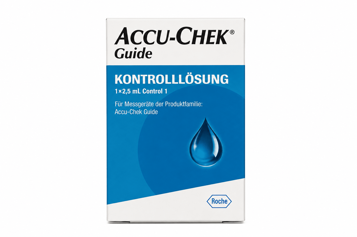 ACCU-CHEK Guide Kontrolllösung für Blutzuckermessgeräte | 2,5ml