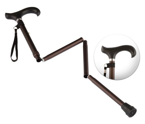 Gehstock | Russka | faltbar, fest oder mit Regenschirm