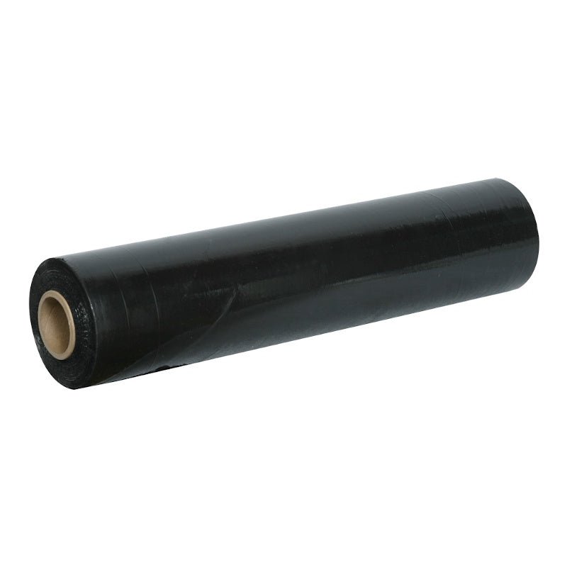 Hand-Stretchfolie schwarz 500mm x 165m