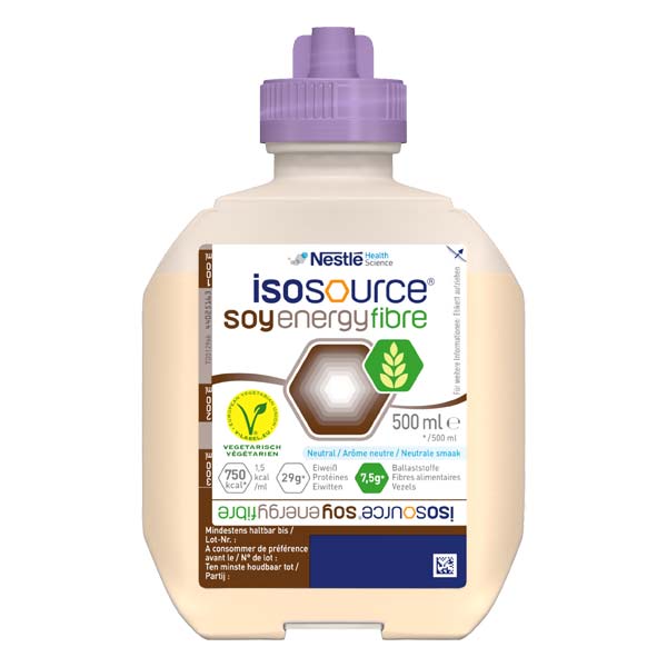 Isosource SOY Energy Fibre | Sondennahrung | 12x 500ml