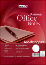 LANDRÉ Kanzleipapier "Recycling", A3/A4 gefalzt, 70 g/m², 250 Bogen pro Packung - Verschiedene Ausführungen