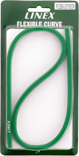 LINEX Flexible Kurve mit Tuschekante, Kurvenverlauf bis 15mm Radius - verschiedene Ausführungen