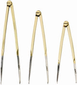 LINEX Navigation Marinezirkel aus Messing mit Edelstahlspitzen für präzises Schenkelmaß - verschiedene Ausführungen