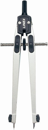 LINEX Präzisions-Steckzirkel und Basis-Schulzirkel mit Schnellverstellung und Ersatzminen - verschiedene Ausführungen