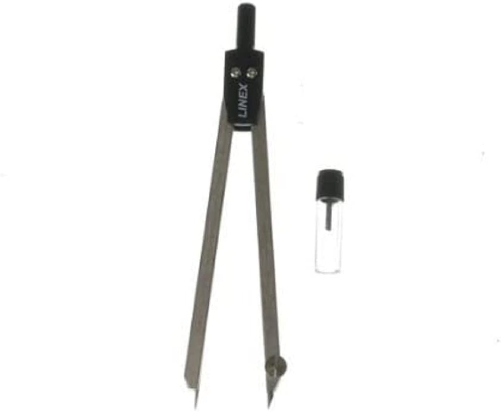 LINEX Präzisions-Steckzirkel und Basis-Schulzirkel mit Schnellverstellung und Ersatzminen - verschiedene Ausführungen