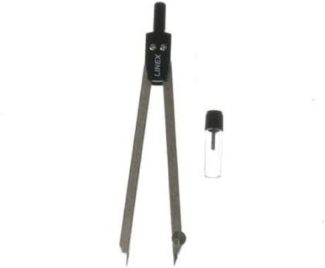 LINEX Präzisions-Steckzirkel und Basis-Schulzirkel mit Schnellverstellung und Ersatzminen - verschiedene Ausführungen