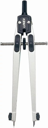 LINEX Präzisions-Steckzirkel und Basis-Schulzirkel mit Schnellverstellung und Ersatzminen - verschiedene Ausführungen